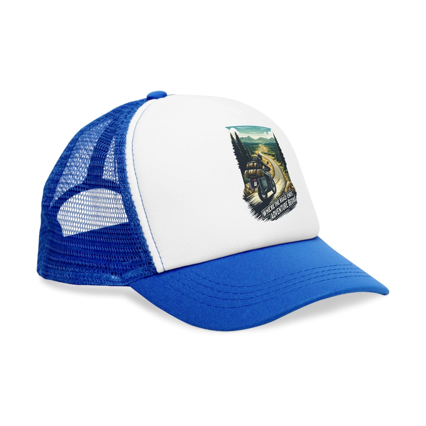 TeeFEVA Hats ABR Loons | Where The Road Ends Adventure Begins | Mesh Cap