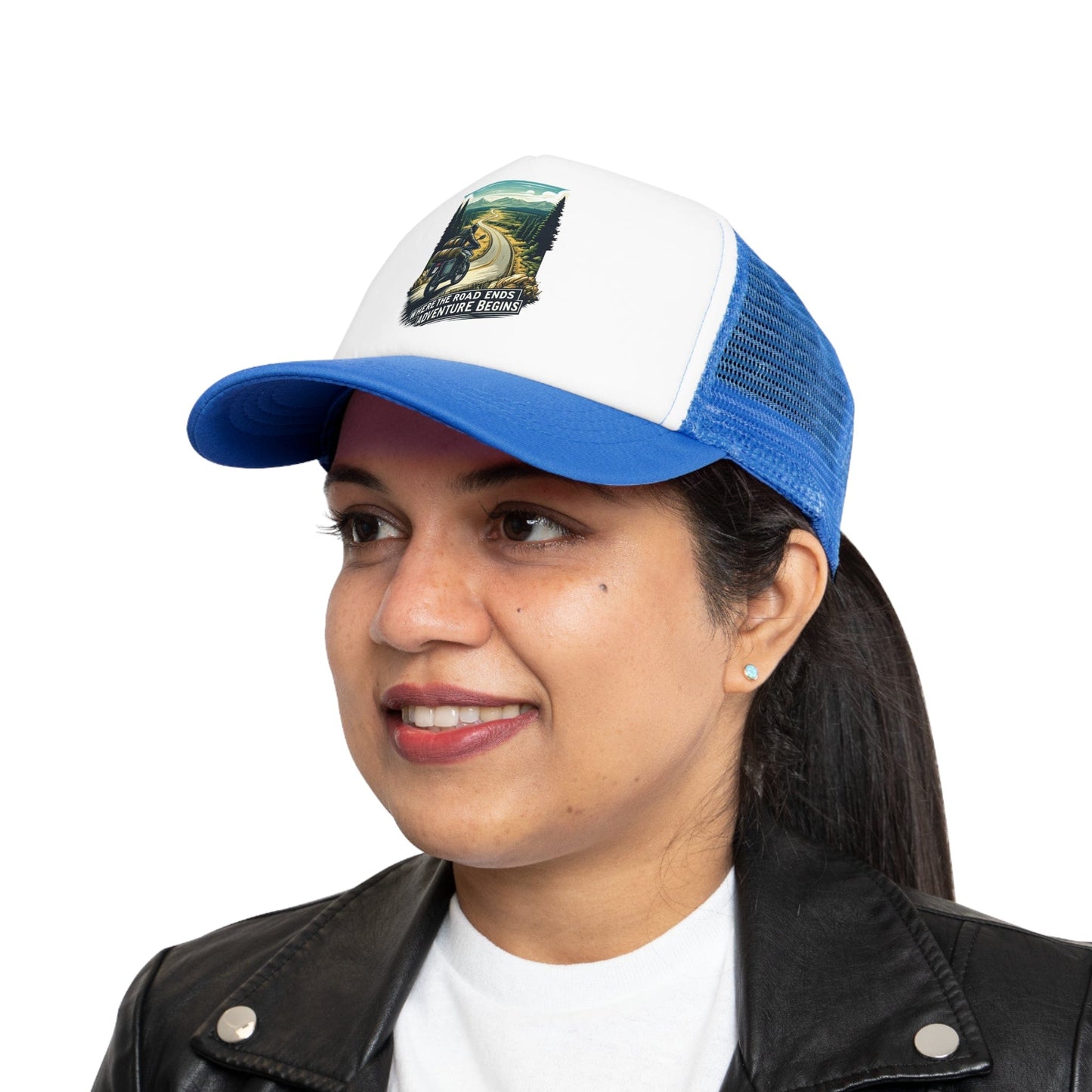 TeeFEVA Hats ABR Loons | Where The Road Ends Adventure Begins | Mesh Cap