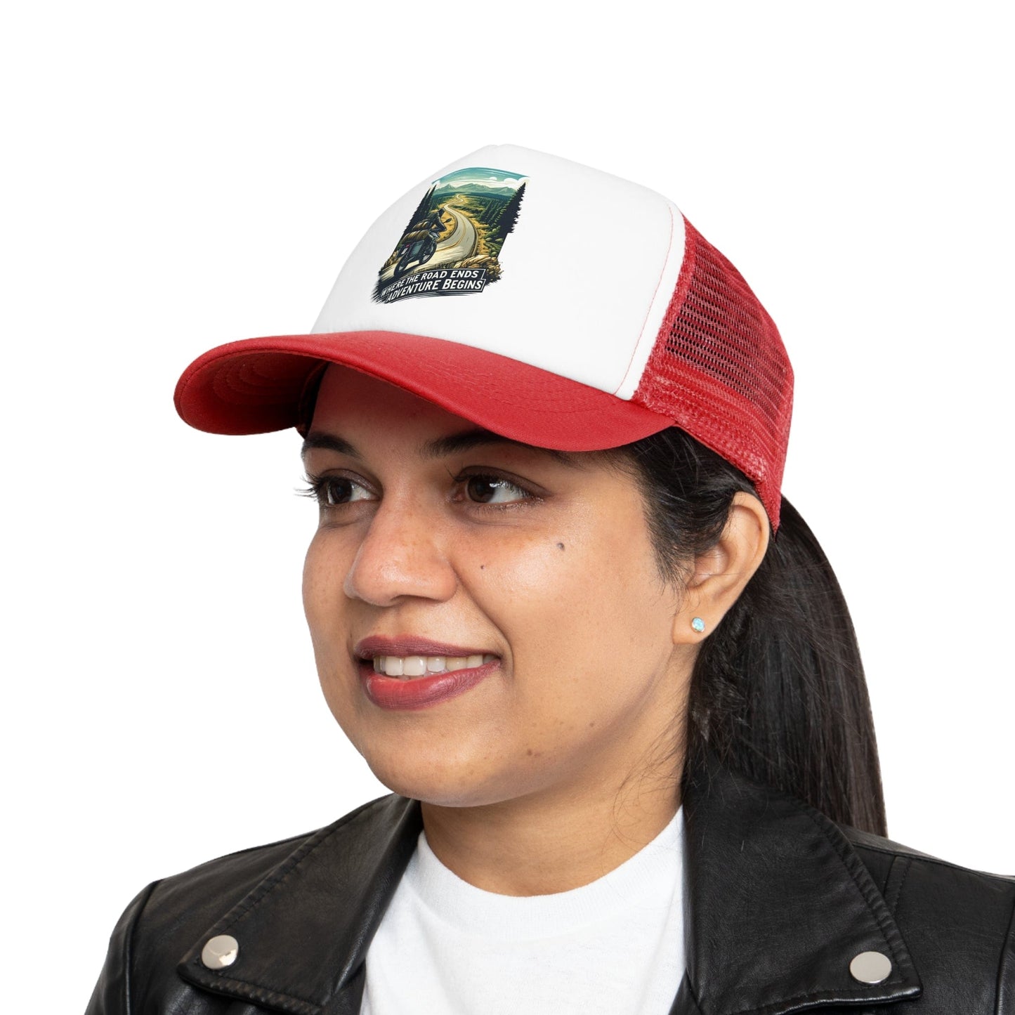 TeeFEVA Hats ABR Loons | Where The Road Ends Adventure Begins | Mesh Cap