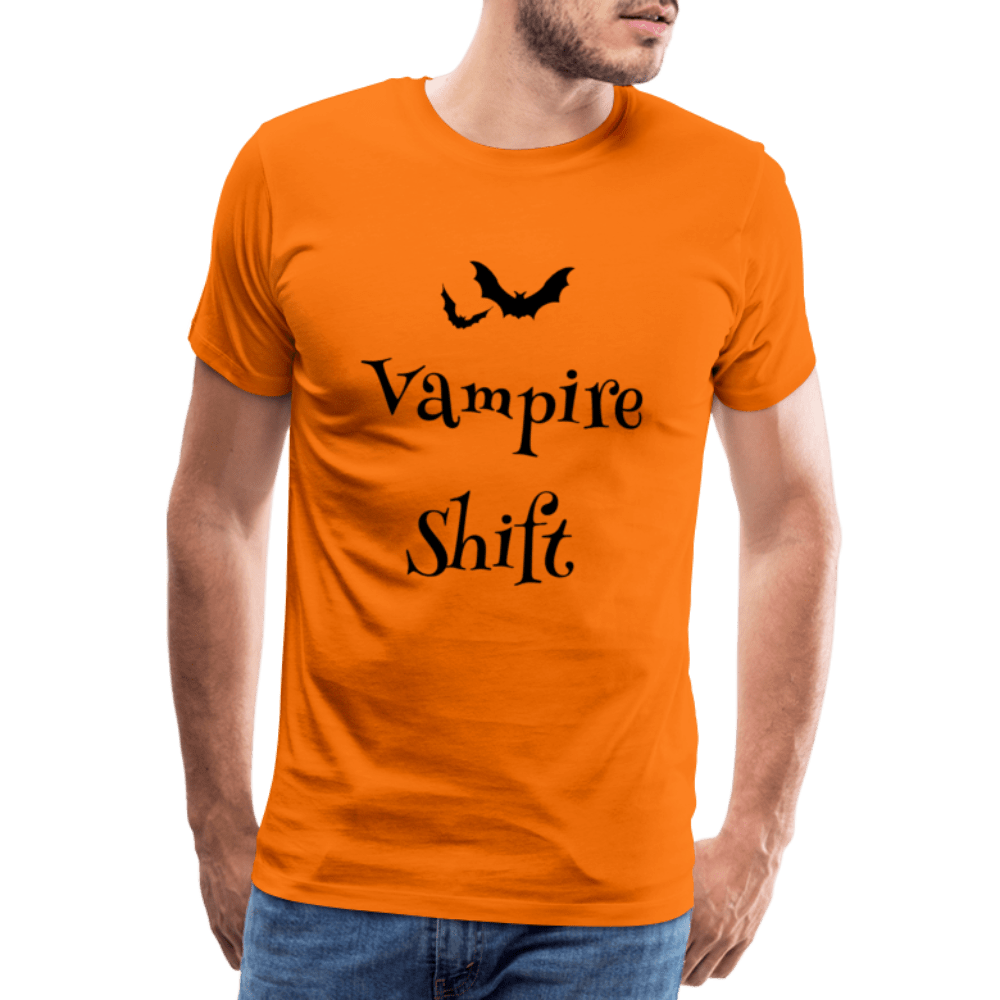 TeeFEVA Men’s Premium T-Shirt | Spreadshirt 812 We Love The Vampire Shift - Black On - No Beers - Men’s Premium T-Shirt