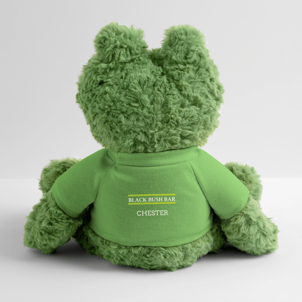 TeeFEVA MiniFeet® Frog Torge BLACK BUSH BAR CHESTER - GREEN FROGY - Happy Memories