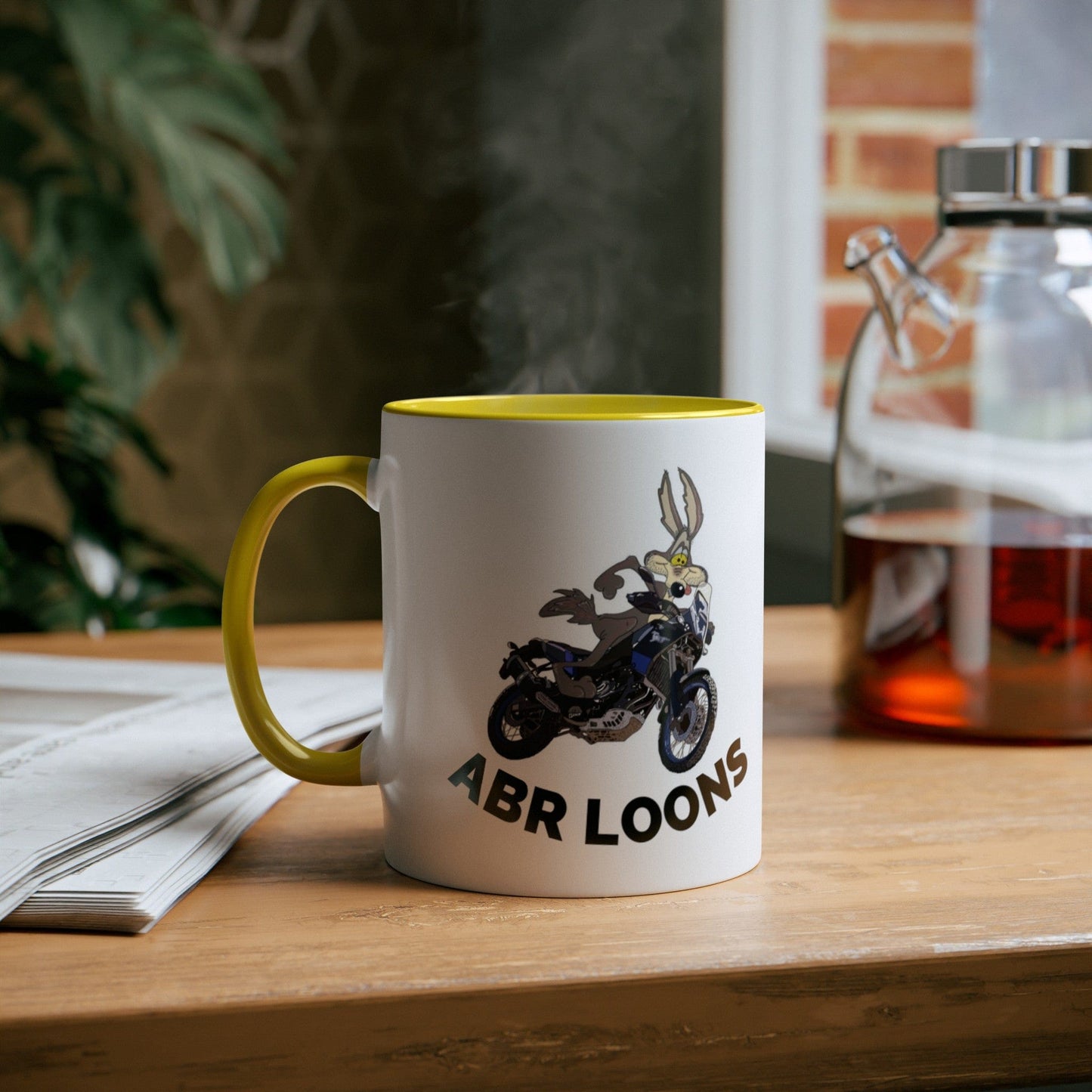 TeeFEVA Mug ABR Loons | Logo | Two-Tone Coffee Mugs, 11oz