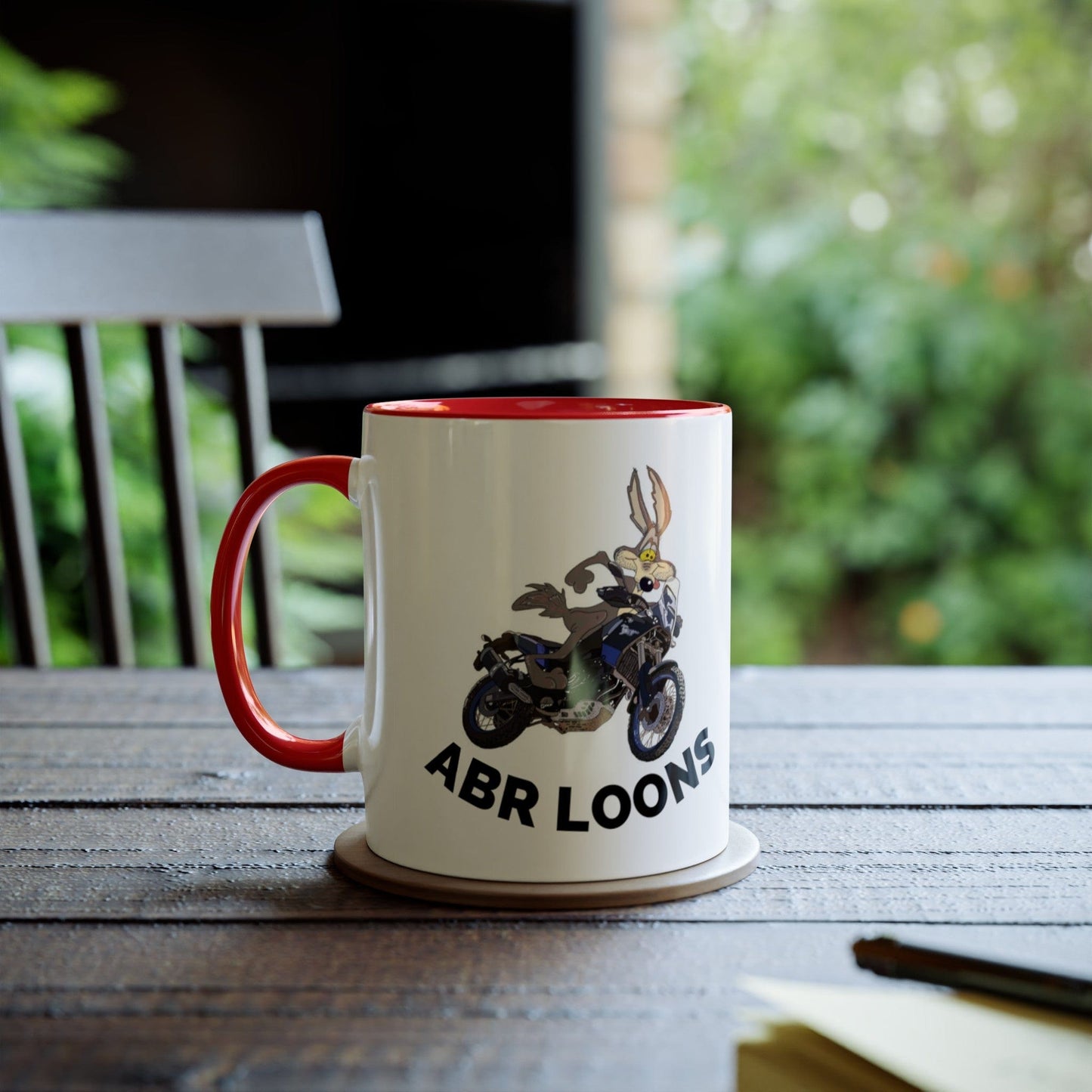 TeeFEVA Mug ABR Loons | Logo | Two-Tone Coffee Mugs, 11oz