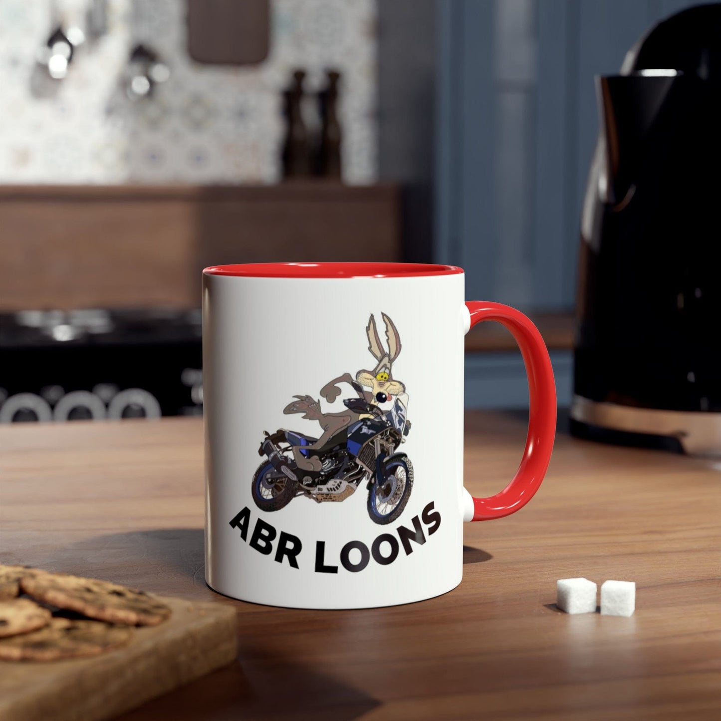 TeeFEVA Mug ABR Loons | Logo | Two-Tone Coffee Mugs, 11oz