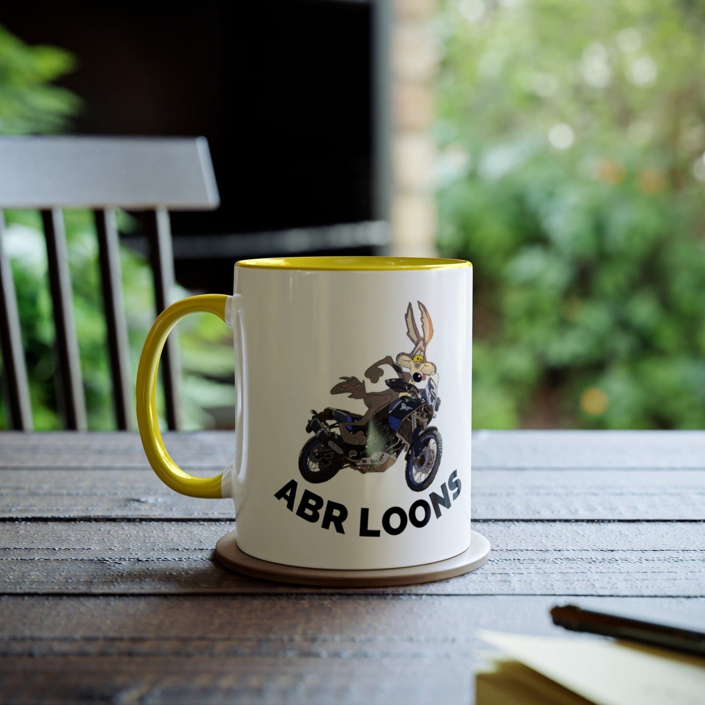 TeeFEVA Mug ABR Loons | Logo | Two-Tone Coffee Mugs, 11oz