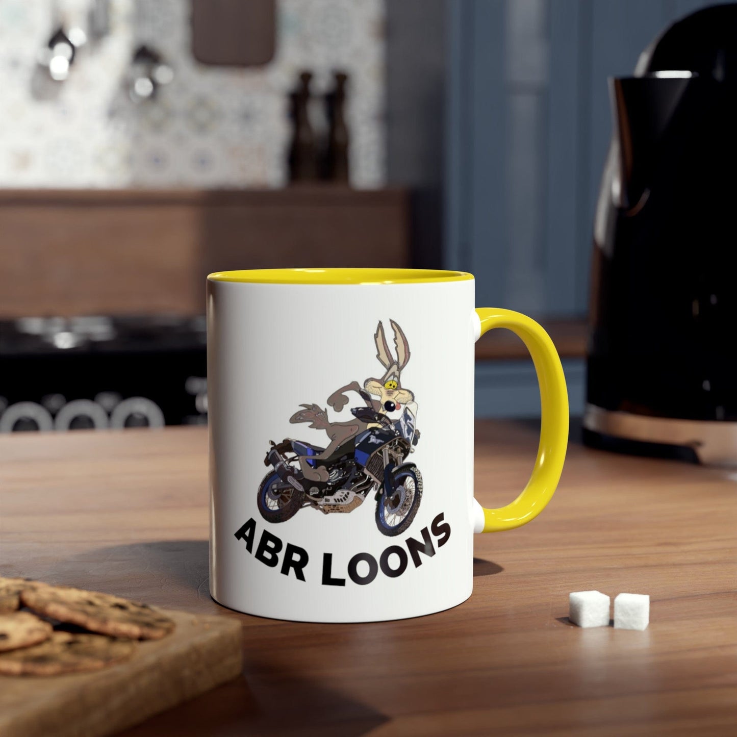 TeeFEVA Mug ABR Loons | Logo | Two-Tone Coffee Mugs, 11oz
