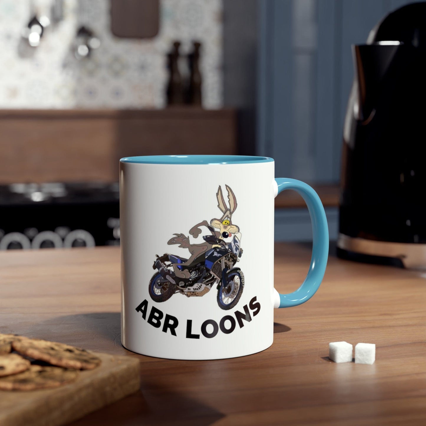 TeeFEVA Mug ABR Loons | Logo | Two-Tone Coffee Mugs, 11oz