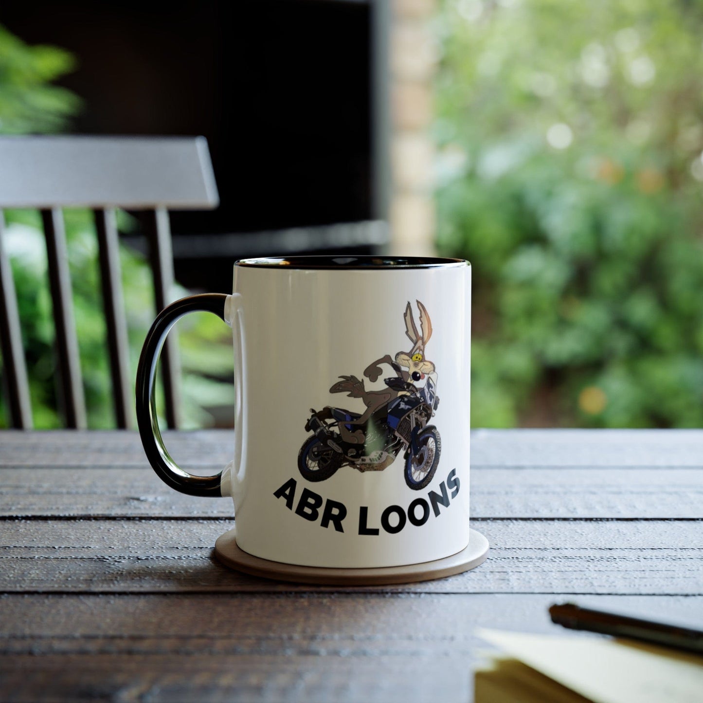 TeeFEVA Mug ABR Loons | Logo | Two-Tone Coffee Mugs, 11oz