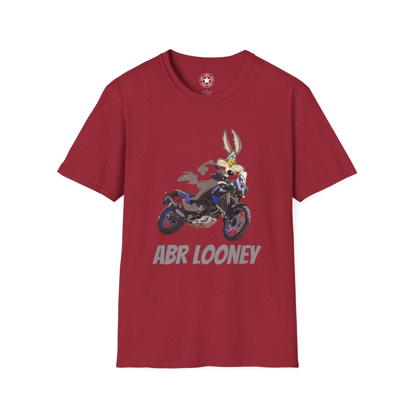 TeeFEVA T-Shirt Fun Adventure Motorcycle Graphic T-Shirt - Yes I am an 'ABR LOONEY' | Unisex Tee