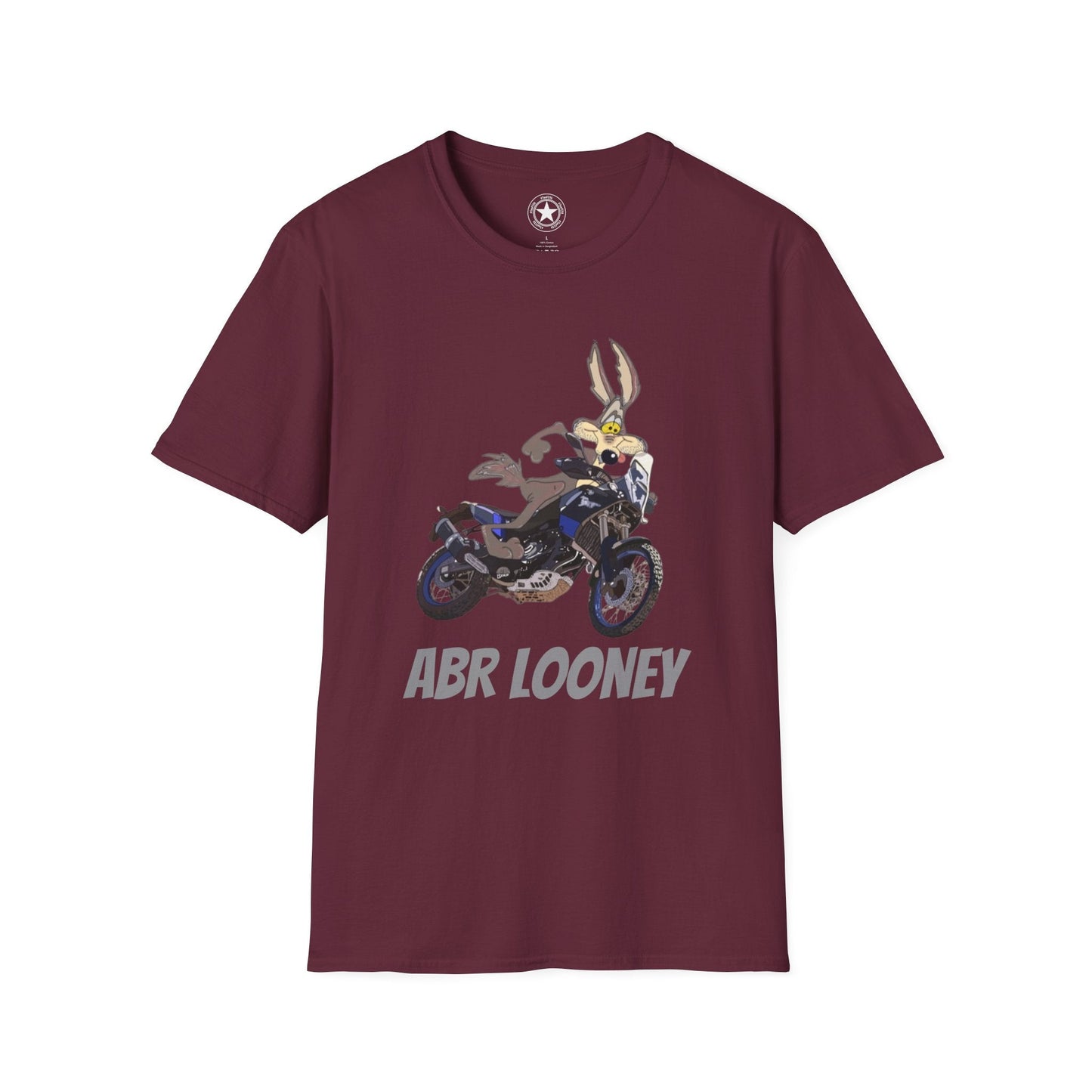 TeeFEVA T-Shirt Fun Adventure Motorcycle Graphic T-Shirt - Yes I am an 'ABR LOONEY' | Unisex Tee