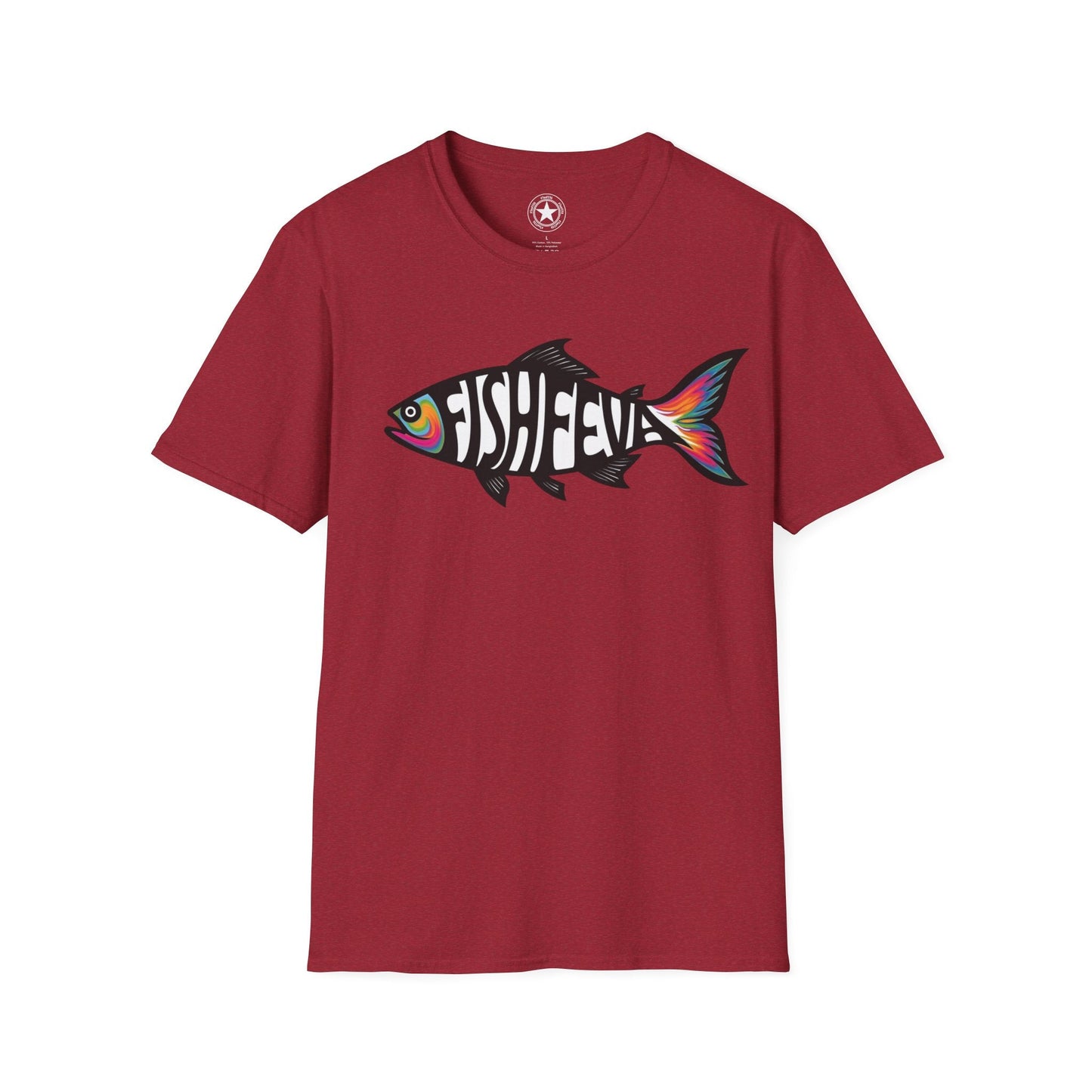 TeeFEVA T-Shirt Fun FishFEVA Graphic T-Shirt - Yes Fishing gives me a "FEVA" Love it, I have FishFEVA | Unisex Tee