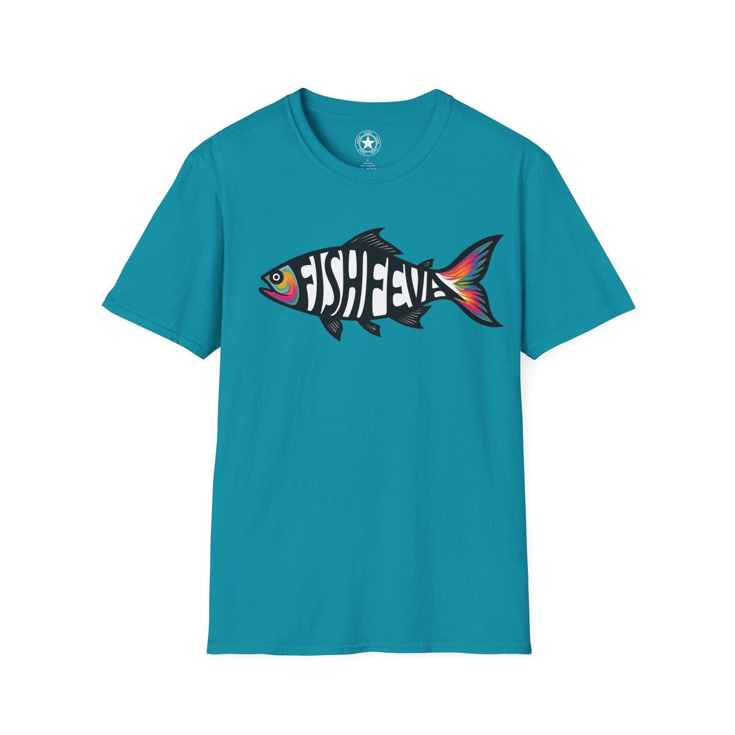 TeeFEVA T-Shirt Fun FishFEVA Graphic T-Shirt - Yes Fishing gives me a "FEVA" Love it, I have FishFEVA | Unisex Tee