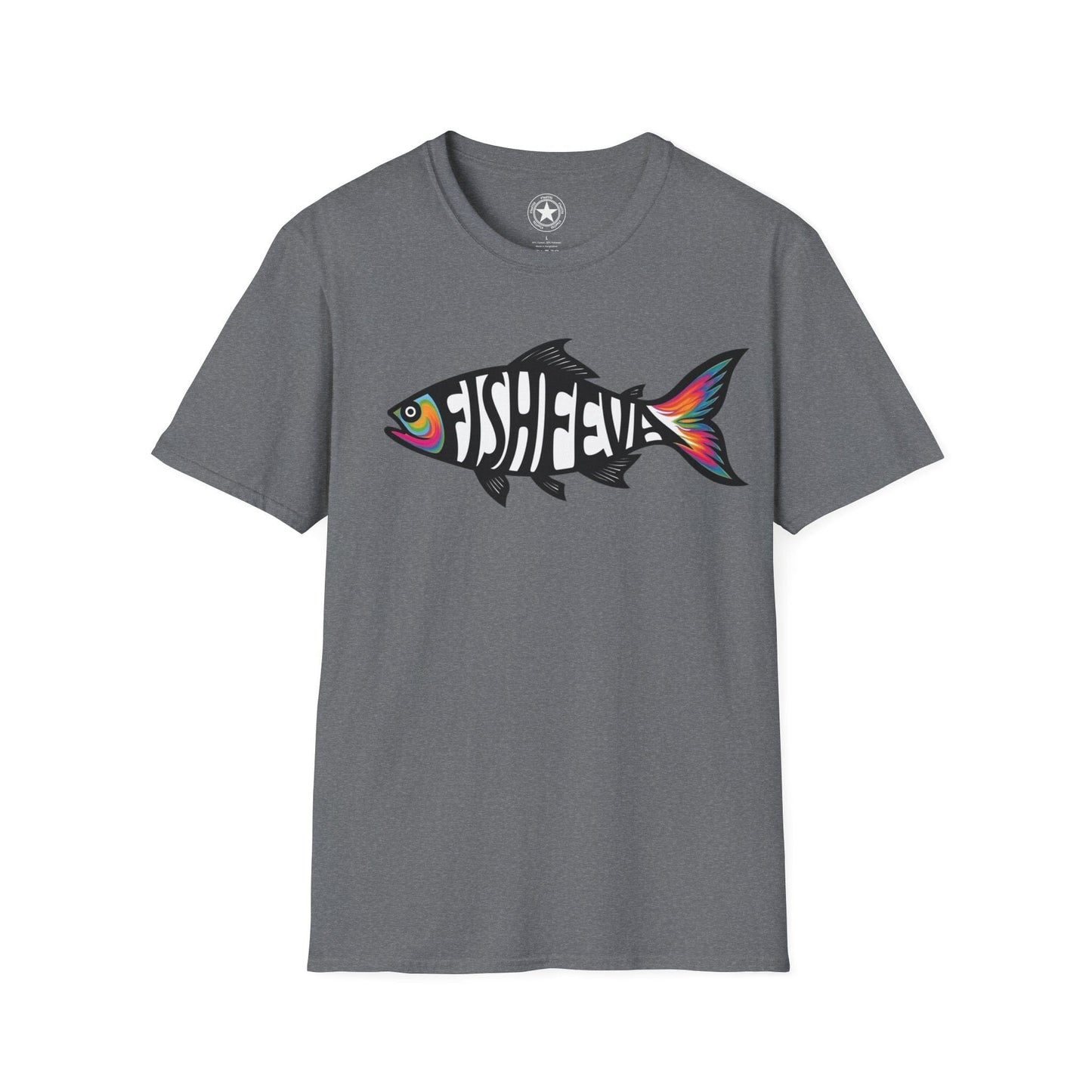 TeeFEVA T-Shirt Fun FishFEVA Graphic T-Shirt - Yes Fishing gives me a "FEVA" Love it, I have FishFEVA | Unisex Tee