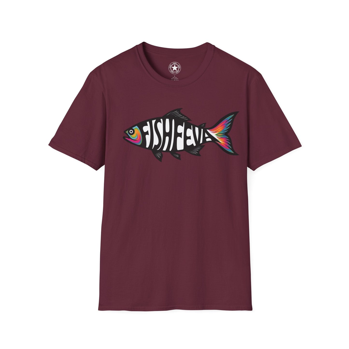 TeeFEVA T-Shirt Fun FishFEVA Graphic T-Shirt - Yes Fishing gives me a "FEVA" Love it, I have FishFEVA | Unisex Tee