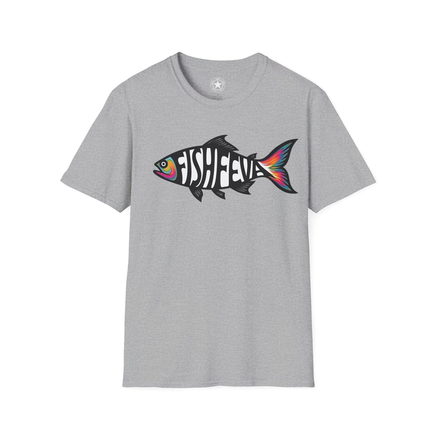 TeeFEVA T-Shirt Fun FishFEVA Graphic T-Shirt - Yes Fishing gives me a "FEVA" Love it, I have FishFEVA | Unisex Tee