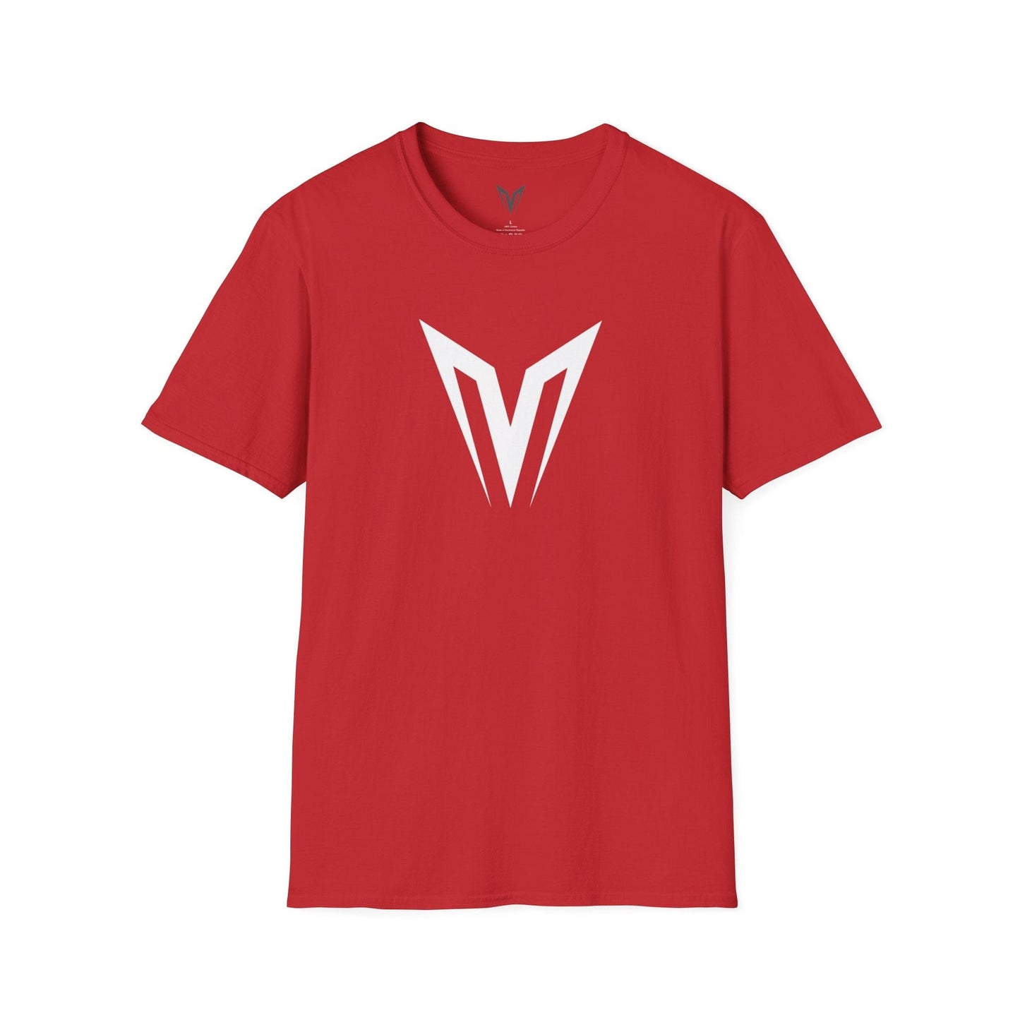 TeeFEVA T-Shirt VEXILLA LOGO try2 - Stamp - White