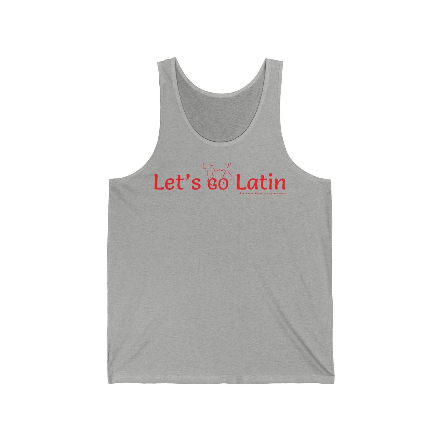 TeeFEVA Tank Top Let's Go Latin - Jelena - Unisex Jersey Tank