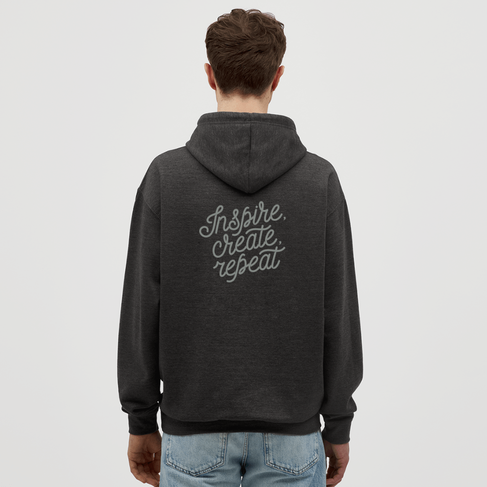 TeeFEVA Unisex Hoodie | AWDis Unisex Hoodie | Think Positive Be Positive