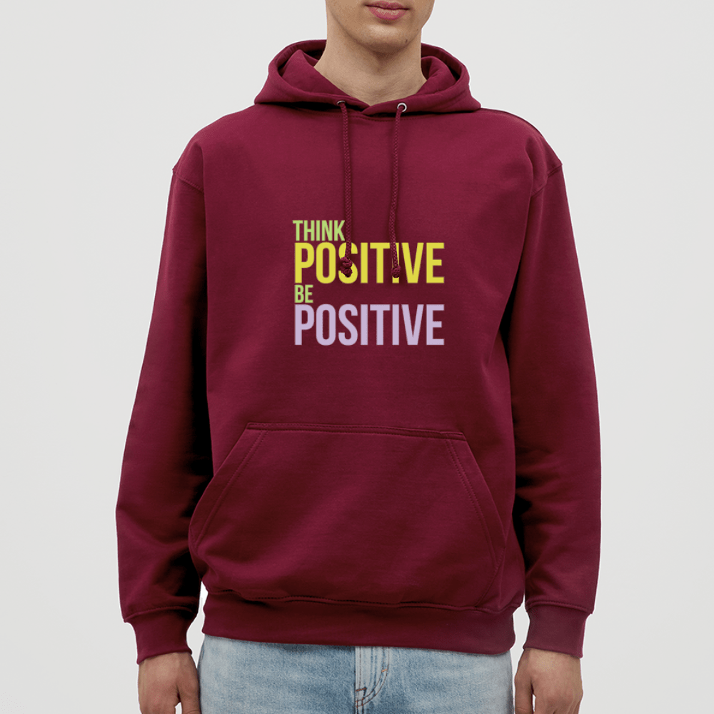 TeeFEVA Unisex Hoodie | AWDis Unisex Hoodie | Think Positive Be Positive