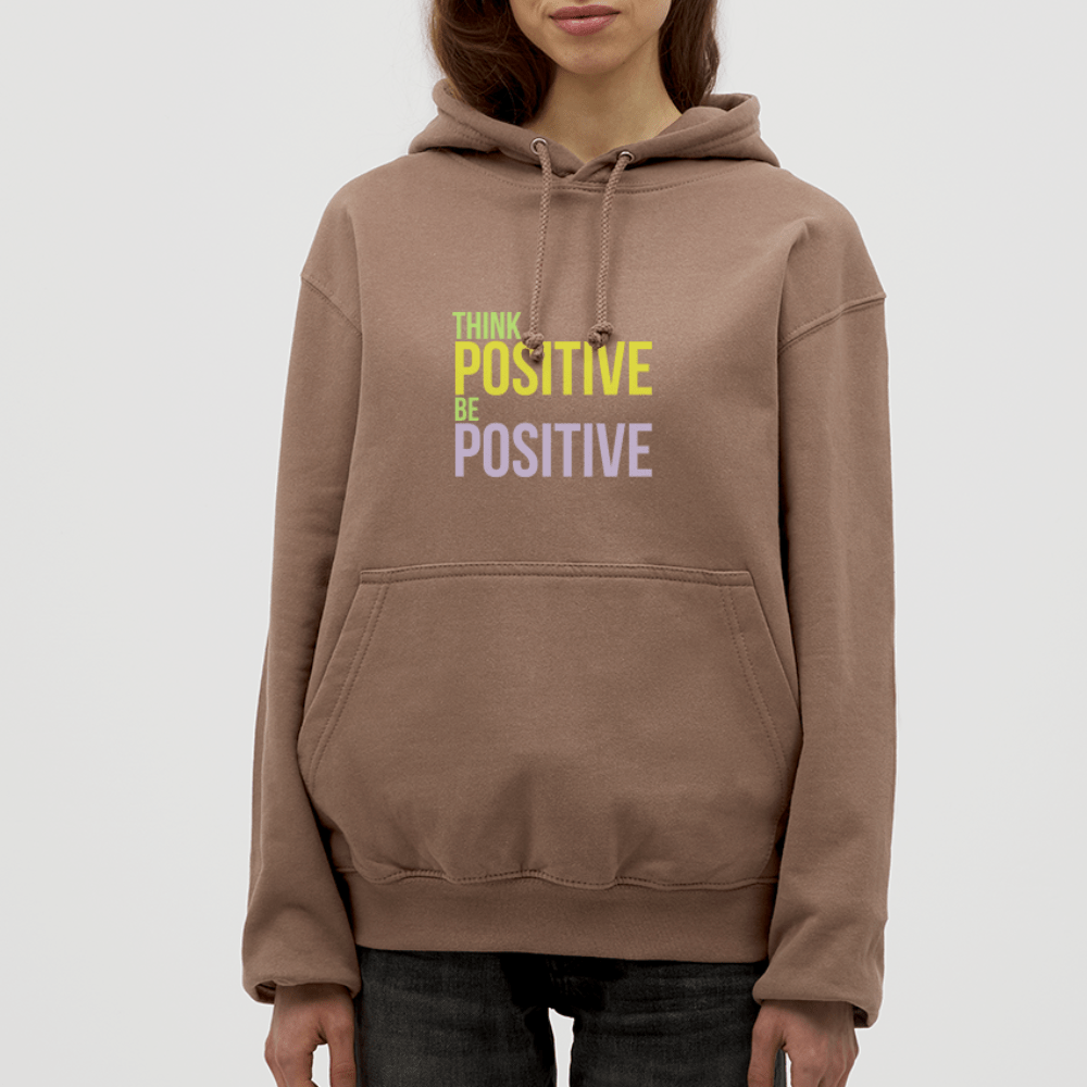 TeeFEVA Unisex Hoodie | AWDis Unisex Hoodie | Think Positive Be Positive