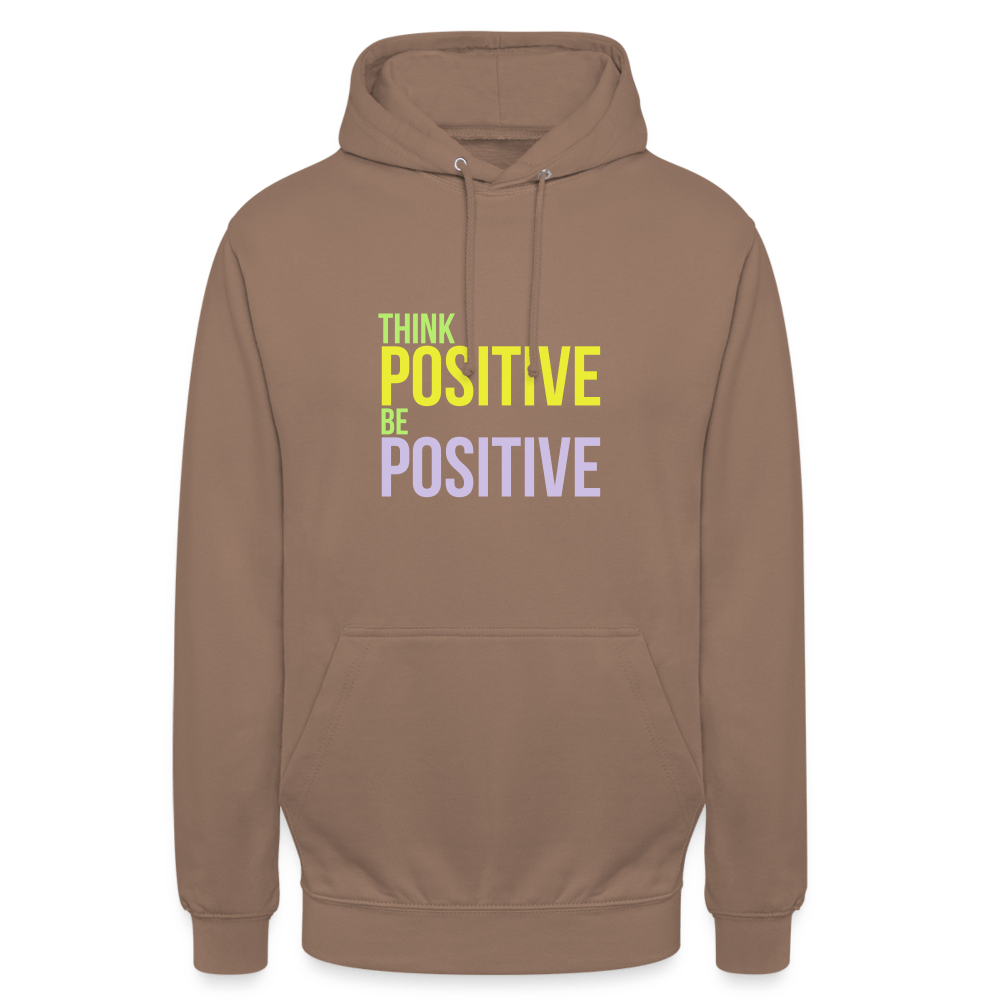TeeFEVA Unisex Hoodie | AWDis Unisex Hoodie | Think Positive Be Positive
