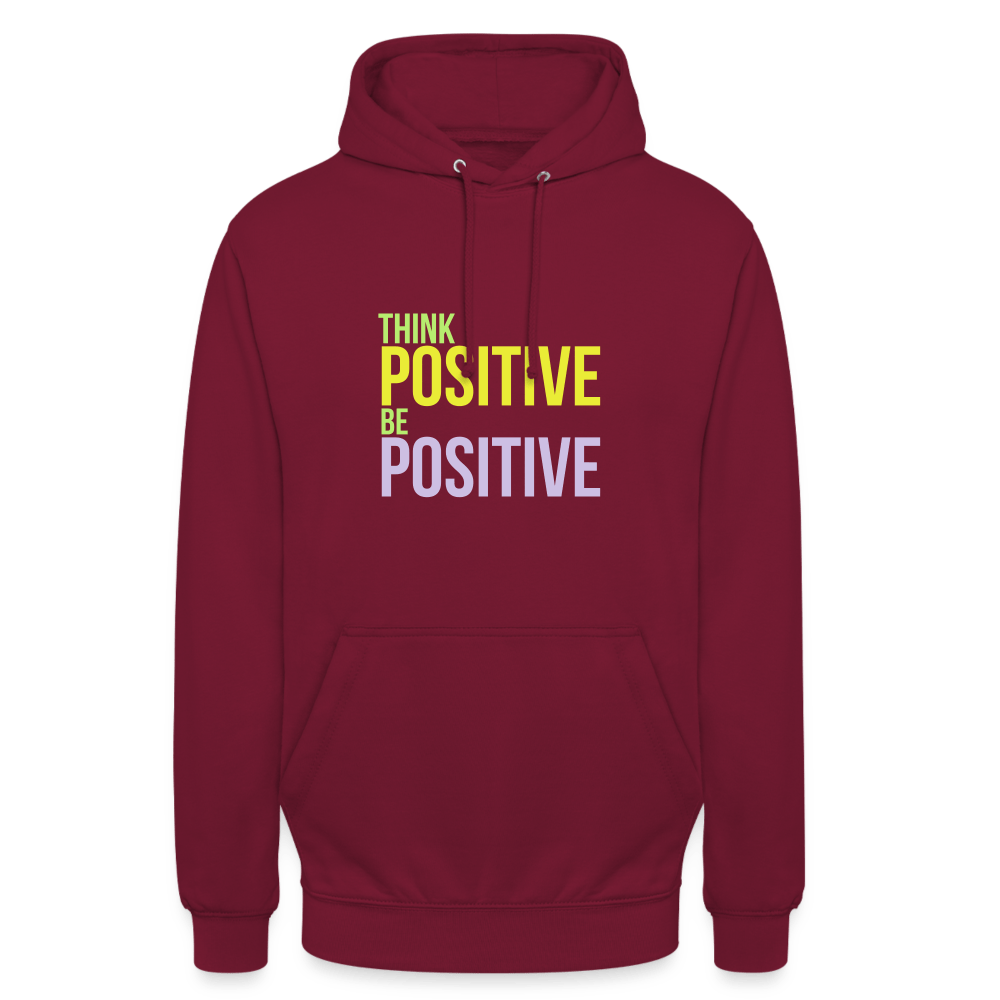 TeeFEVA Unisex Hoodie | AWDis Unisex Hoodie | Think Positive Be Positive