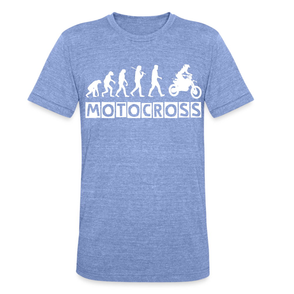 TeeFEVA Unisex Tri-Blend T-Shirt | Bella & Canvas Unisex Tri-Blend T-Shirt - Evolution Motocross