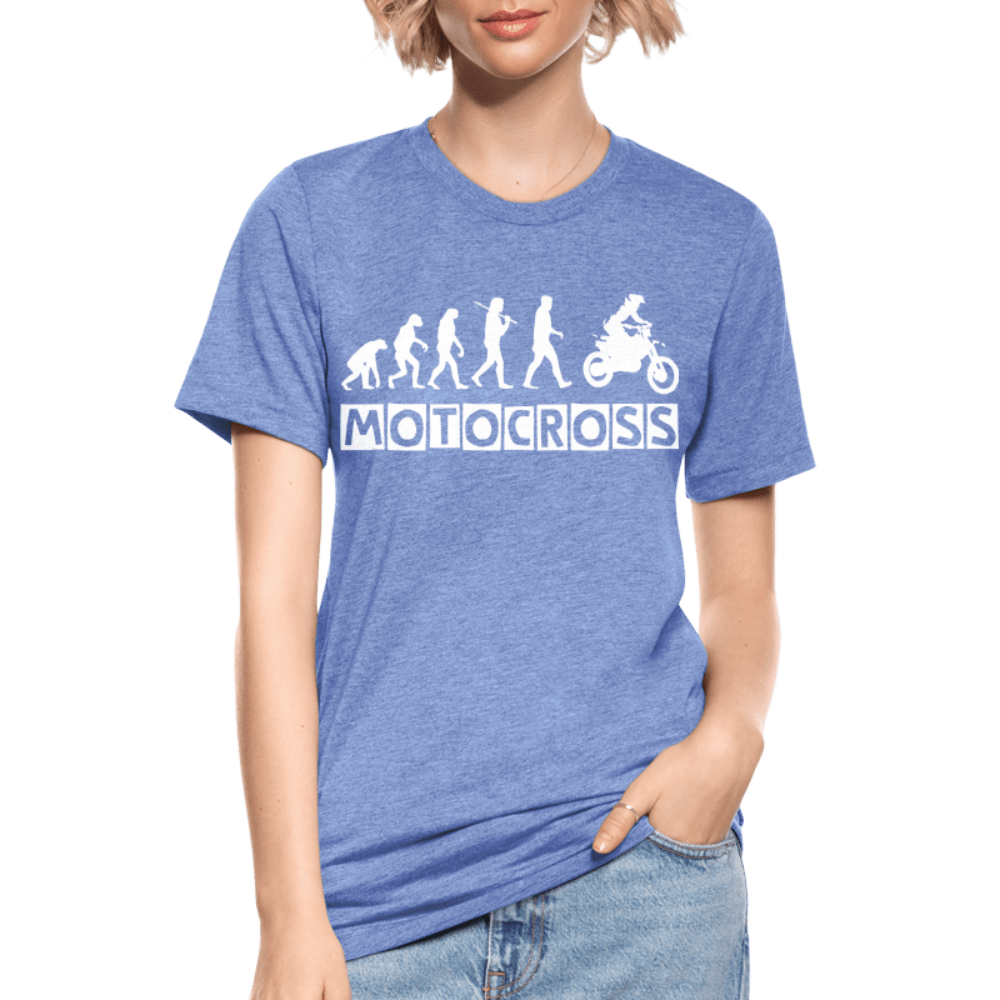 TeeFEVA Unisex Tri-Blend T-Shirt | Bella & Canvas Unisex Tri-Blend T-Shirt - Evolution Motocross