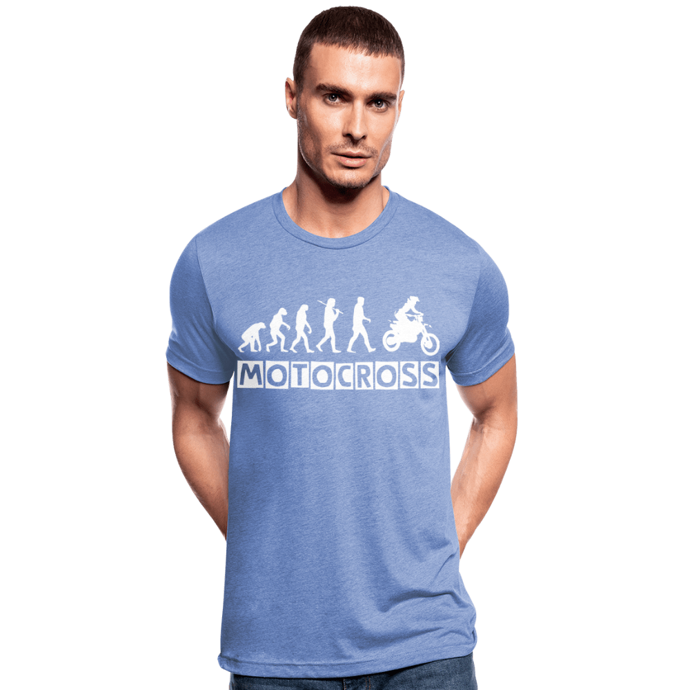 TeeFEVA Unisex Tri-Blend T-Shirt | Bella & Canvas Unisex Tri-Blend T-Shirt - Evolution Motocross