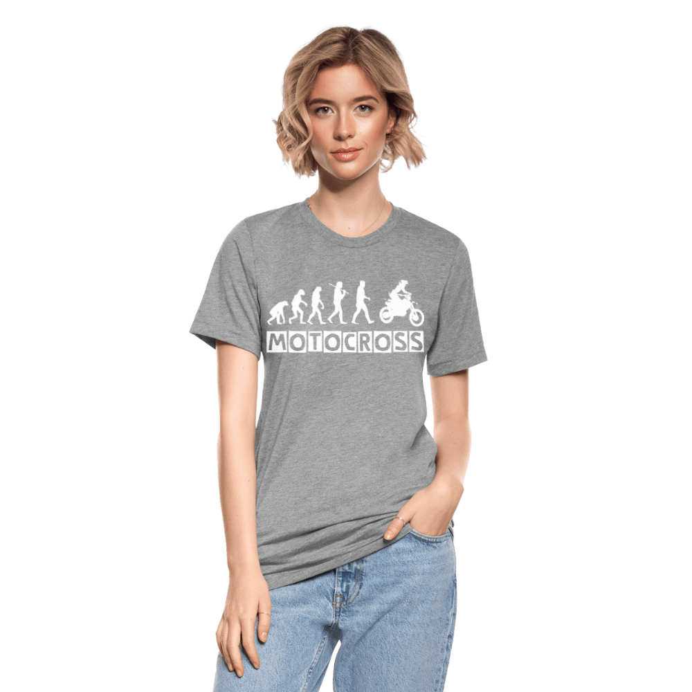 TeeFEVA Unisex Tri-Blend T-Shirt | Bella & Canvas Unisex Tri-Blend T-Shirt - Evolution Motocross
