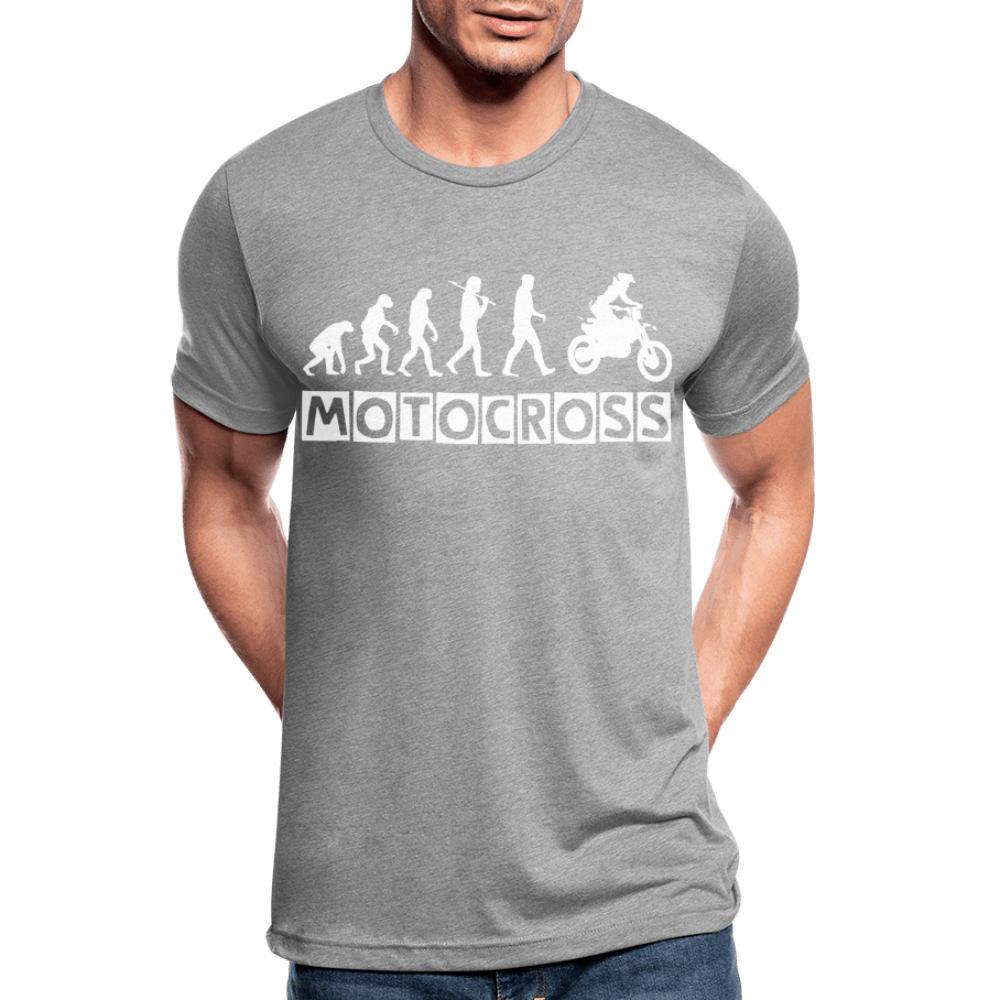 TeeFEVA Unisex Tri-Blend T-Shirt | Bella & Canvas Unisex Tri-Blend T-Shirt - Evolution Motocross