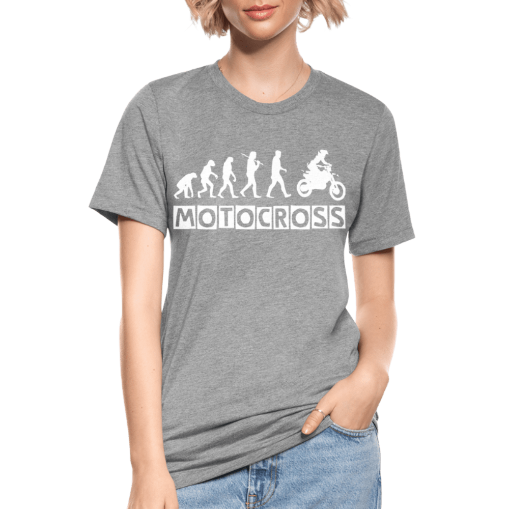 TeeFEVA Unisex Tri-Blend T-Shirt | Bella & Canvas Unisex Tri-Blend T-Shirt - Evolution Motocross