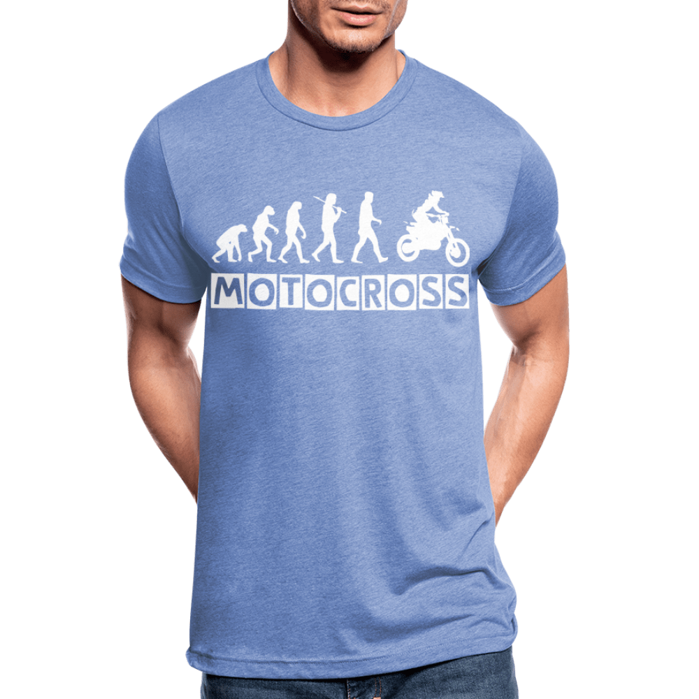 TeeFEVA Unisex Tri-Blend T-Shirt | Bella & Canvas Unisex Tri-Blend T-Shirt - Evolution Motocross