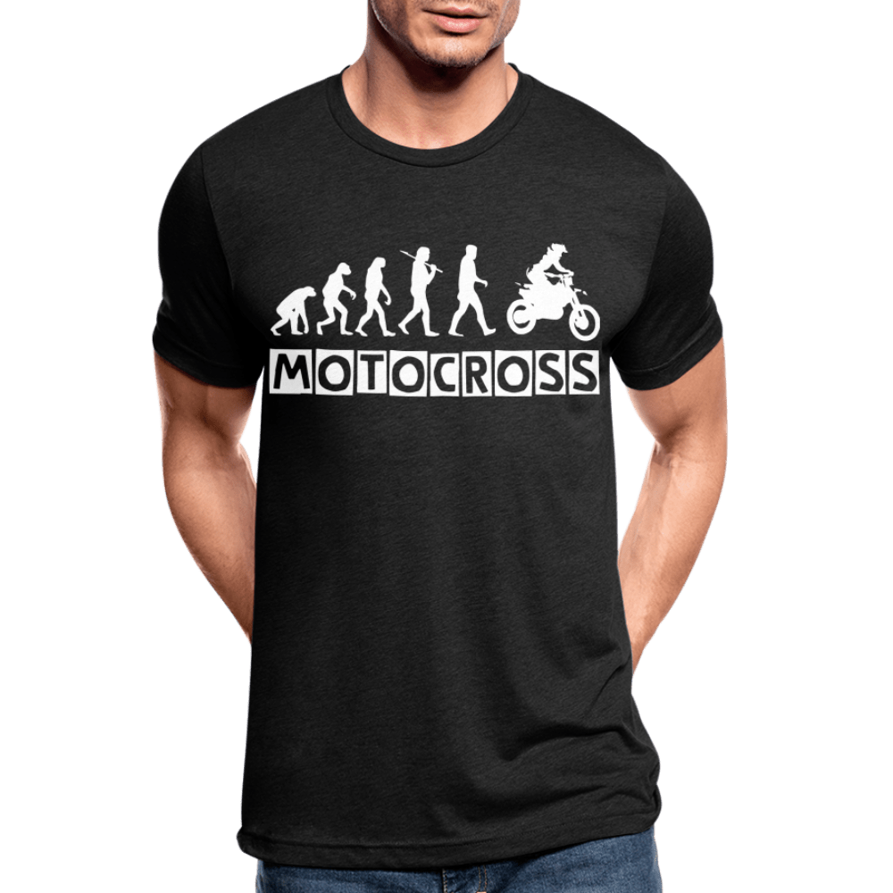 TeeFEVA Unisex Tri-Blend T-Shirt | Bella & Canvas Unisex Tri-Blend T-Shirt - Evolution Motocross