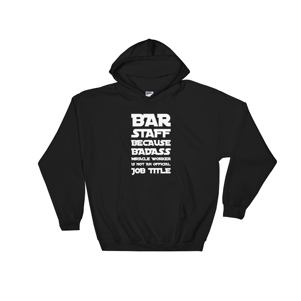 TeeFEVA Hoodie CookHouse | Hoodie | Bar Staff Miracle Worker + CookHouse Back Logo
