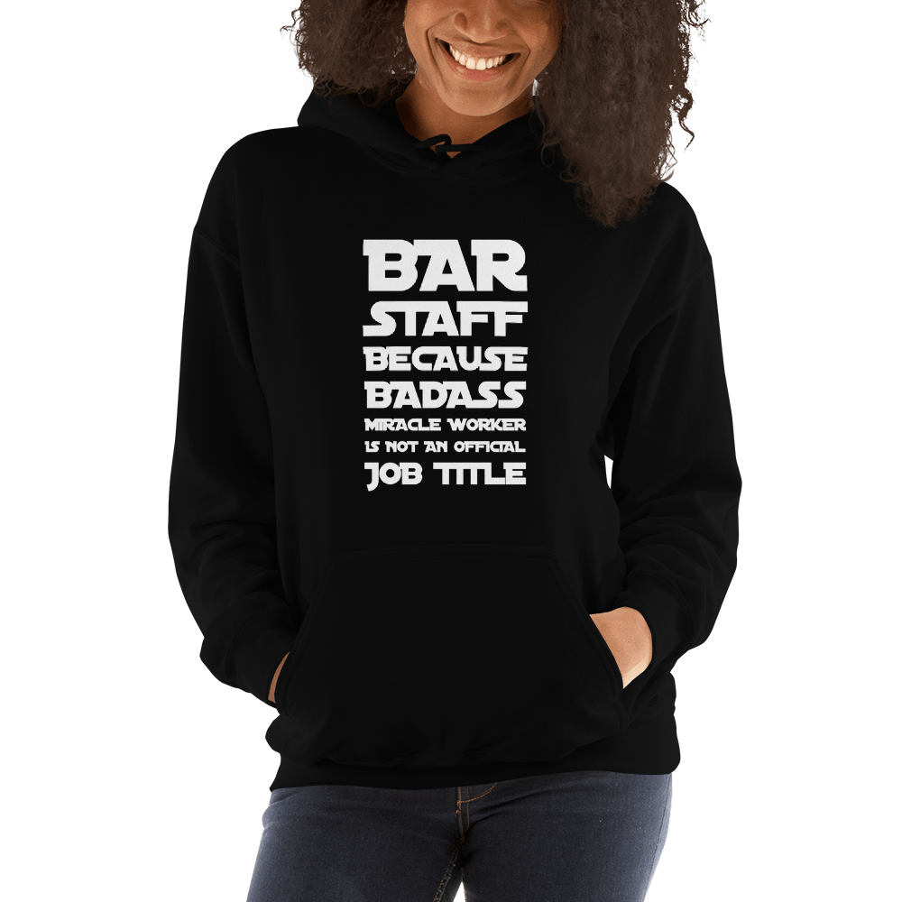 TeeFEVA Hoodie CookHouse | Hoodie | Bar Staff Miracle Worker + CookHouse Back Logo