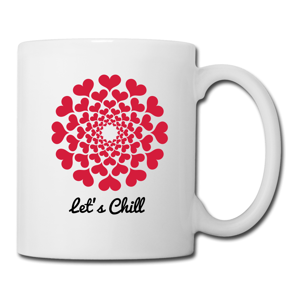 TeeFEVA Mug | Groener Friends Mug | Let's Chill Mug