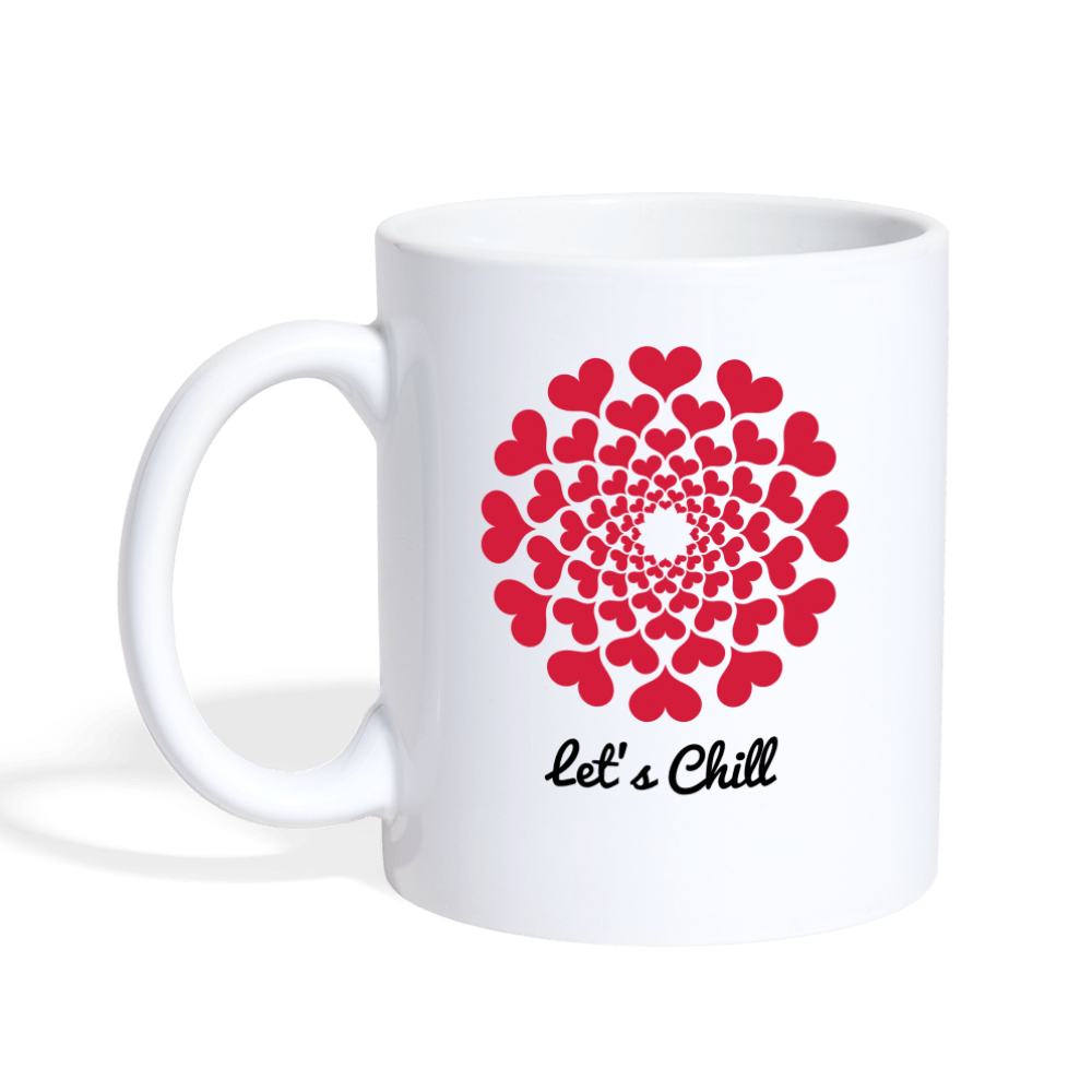 TeeFEVA Mug | Groener Friends Mug | Let's Chill Mug