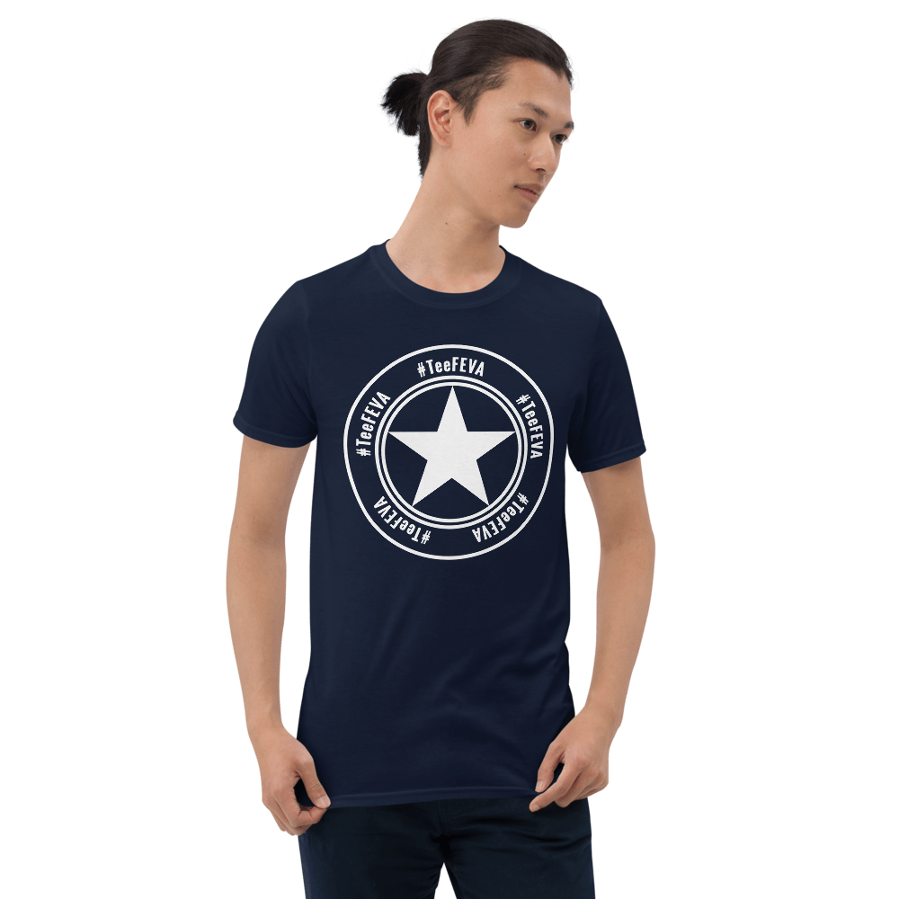 TeeFEVA T-Shirt | Main Star TeeFEVA White Stamp