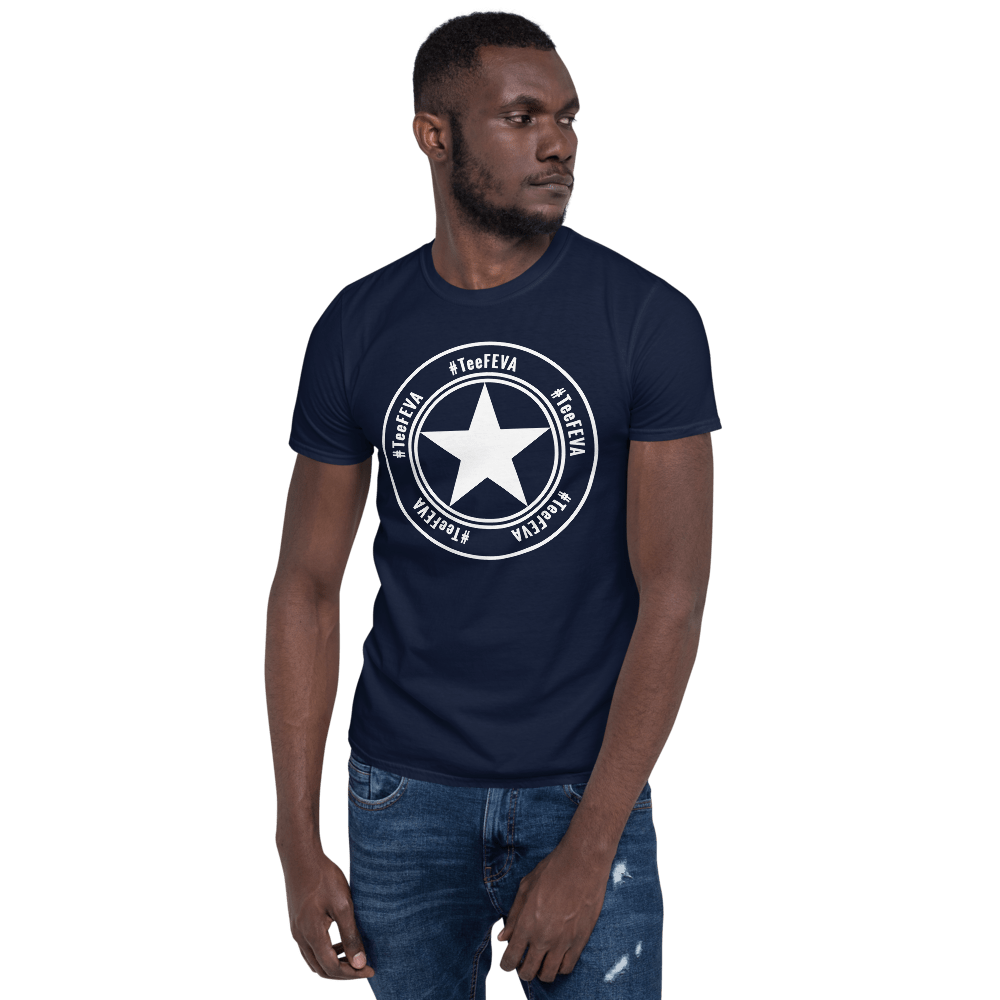 TeeFEVA T-Shirt | Main Star TeeFEVA White Stamp