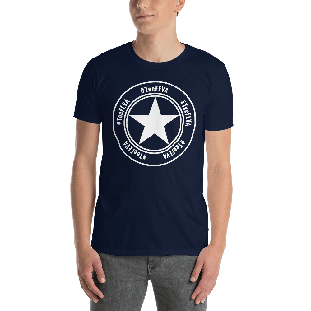 TeeFEVA T-Shirt | Main Star TeeFEVA White Stamp