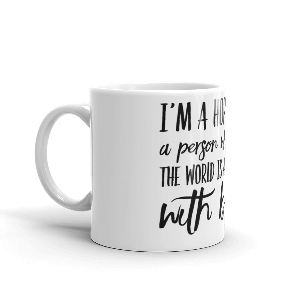 TeeFEVA TeeFEVA | Mug | Beer | Hoptimist's - A Better Place With Beer...