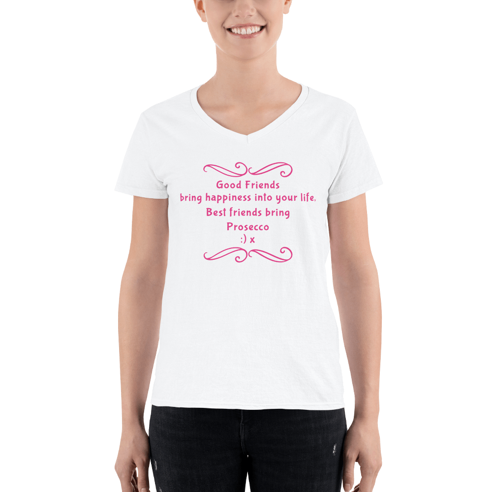 TeeFEVA TeeFEVA | T-Shirt | Prosecco | Best Friends Bring Prosecco...
