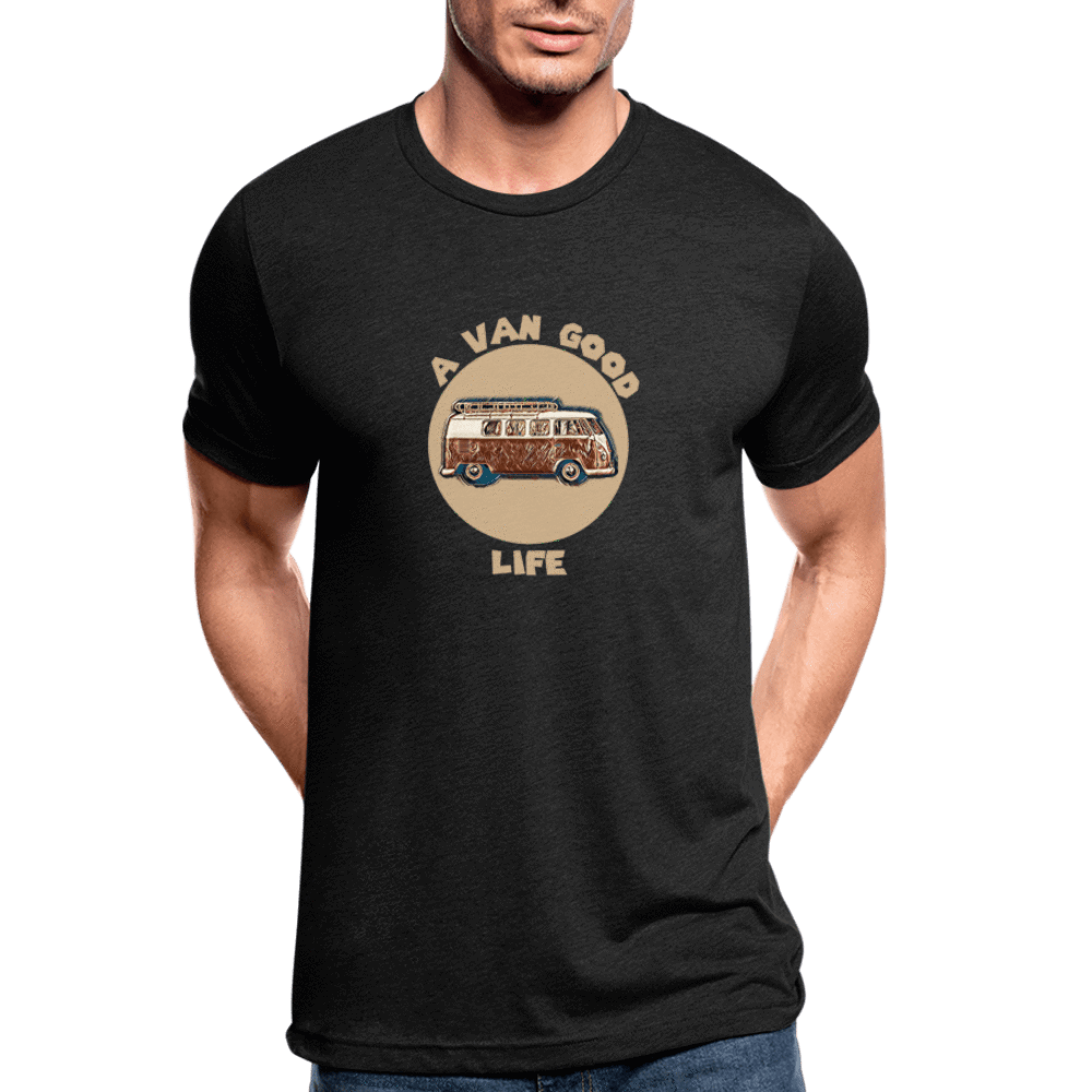 TeeFEVA Unisex Tri-Blend T-Shirt | Bella & Canvas Unisex Van Life T-Shirt | A VAN GOOD LIFE