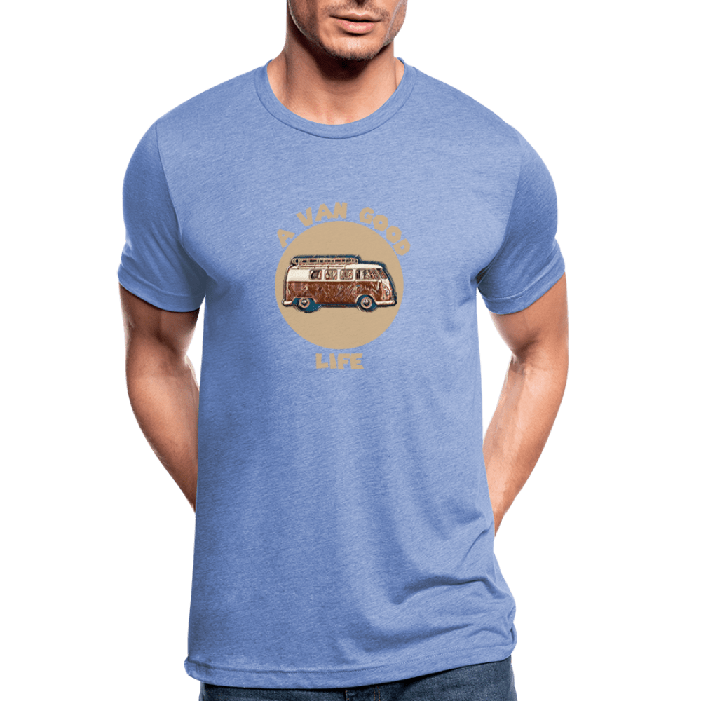 TeeFEVA Unisex Tri-Blend T-Shirt | Bella & Canvas Unisex Van Life T-Shirt | A VAN GOOD LIFE