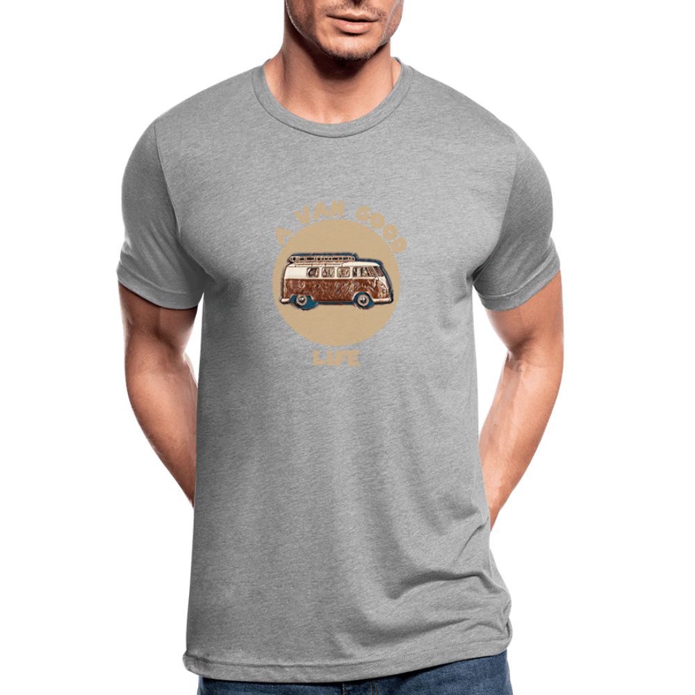TeeFEVA Unisex Tri-Blend T-Shirt | Bella & Canvas Unisex Van Life T-Shirt | A VAN GOOD LIFE