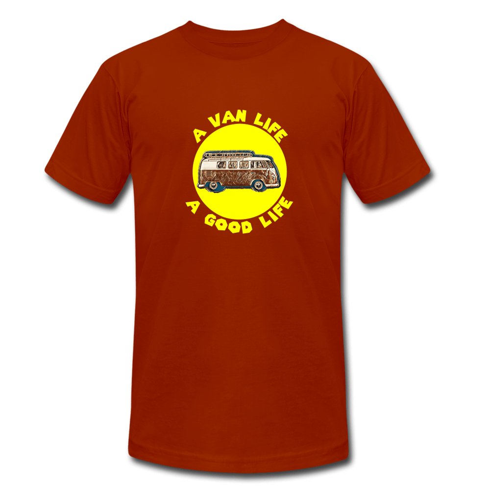 TeeFEVA Unisex Tri-Blend T-Shirt | Bella & Canvas Unisex Van Life T-Shirt | A VAN LIFE A GOOD LIFE