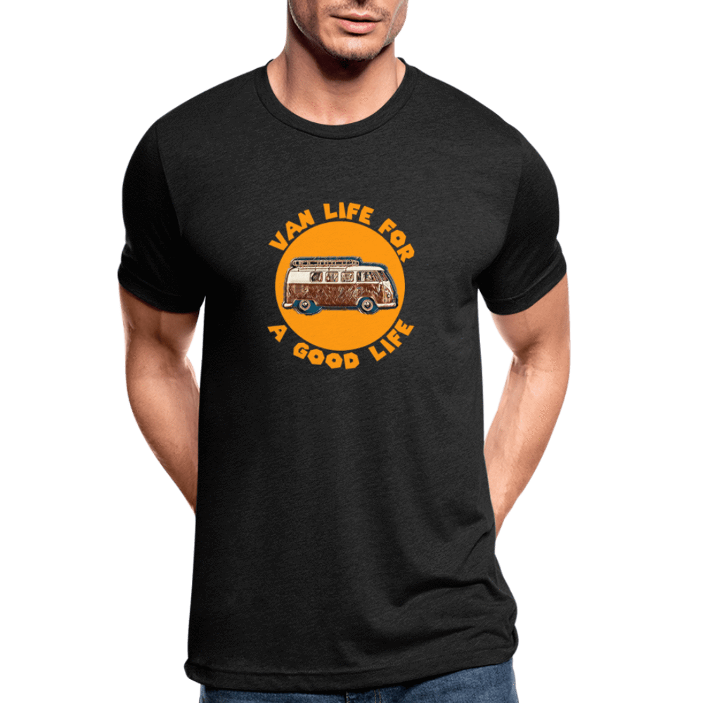 TeeFEVA Unisex Tri-Blend T-Shirt | Bella & Canvas Unisex Van Life T-Shirt | VAN LIFE FOR A GOOD LIFE