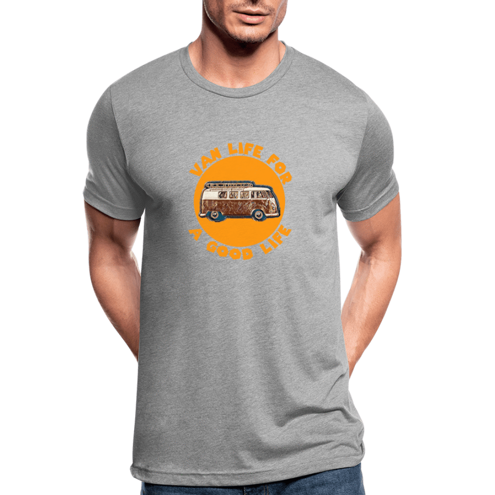 TeeFEVA Unisex Tri-Blend T-Shirt | Bella & Canvas Unisex Van Life T-Shirt | VAN LIFE FOR A GOOD LIFE