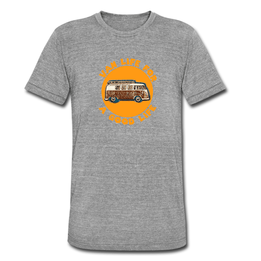 TeeFEVA Unisex Tri-Blend T-Shirt | Bella & Canvas Unisex Van Life T-Shirt | VAN LIFE FOR A GOOD LIFE